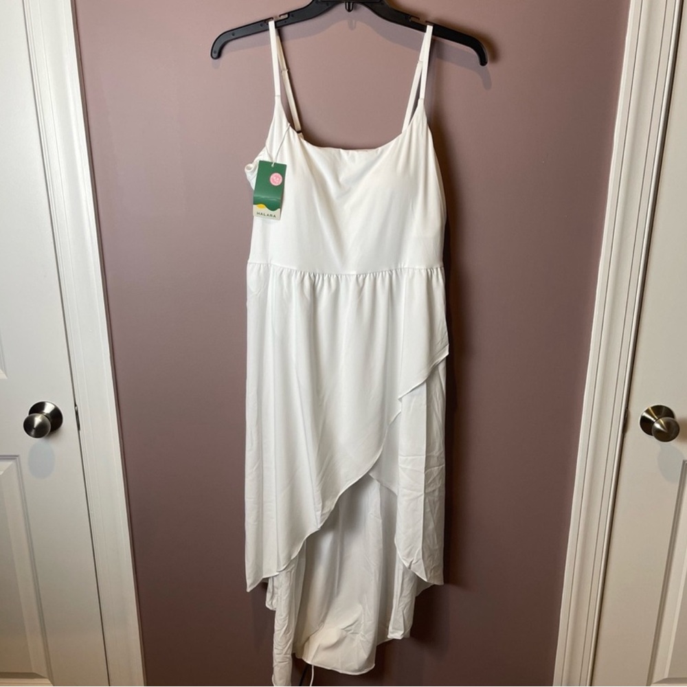 Halara White Breezeful Dress